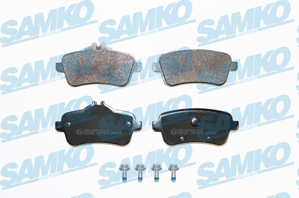 Samko 5SP1817 - Set placute frana,frana disc parts5.com