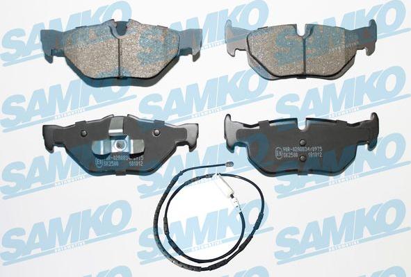 Samko 5SP1876B - Set placute frana,frana disc parts5.com