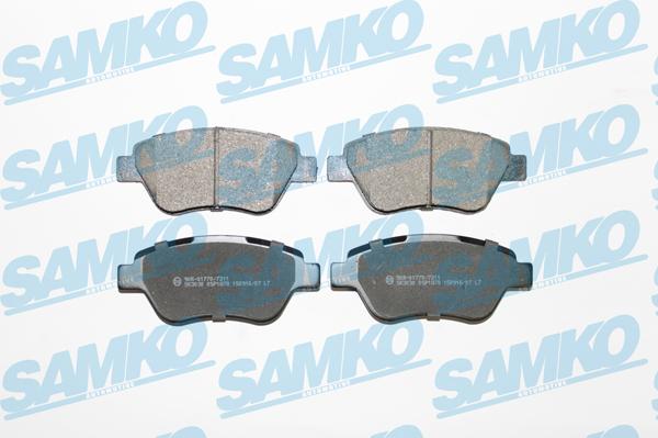 Samko 5SP1878 - Set placute frana,frana disc parts5.com