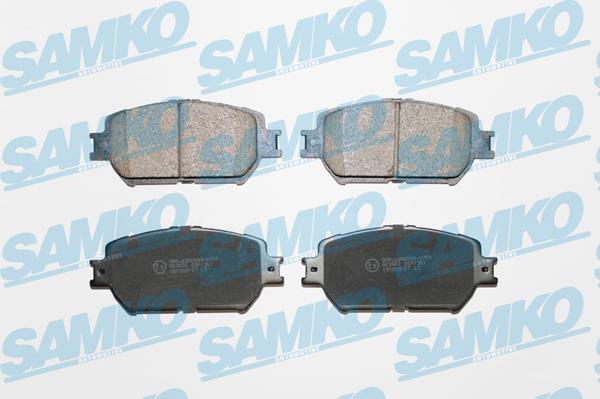 Samko 5SP1361 - Zestaw klocków hamulcowych, hamulce tarczowe parts5.com