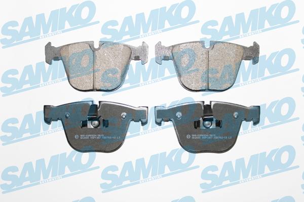 Samko 5SP1367 - Brake Pad Set, disc brake parts5.com