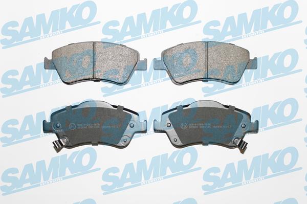 Samko 5SP1316 - Zestaw klocków hamulcowych, hamulce tarczowe parts5.com