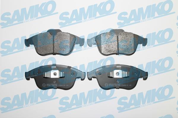 Samko 5SP1388 - Brake Pad Set, disc brake parts5.com