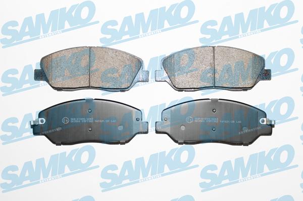 Samko 5SP1382 - Set placute frana,frana disc parts5.com