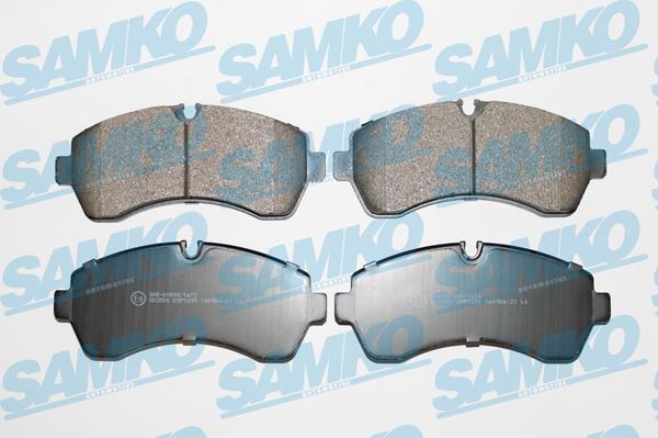 Samko 5SP1295 - Sada brzdových destiček, kotoučová brzda parts5.com