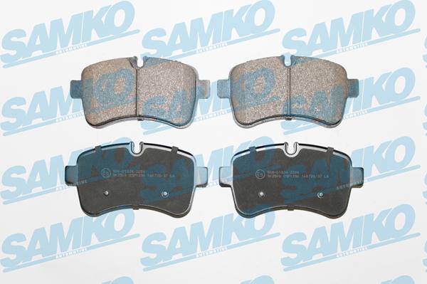 Samko 5SP1296 - Set placute frana,frana disc parts5.com