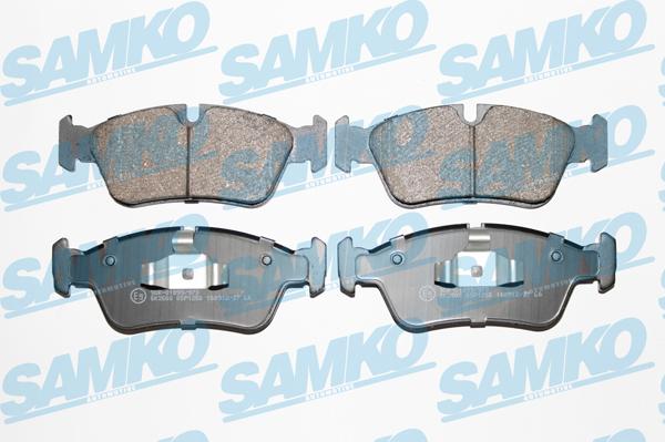 Samko 5SP1250 - Σετ τακάκια, δισκόφρενα parts5.com