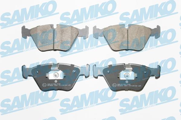 Samko 5SP1251 - Set placute frana,frana disc parts5.com