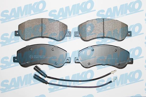 Samko 5SP1260 - Set placute frana,frana disc parts5.com