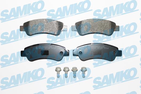 Samko 5SP1289 - Тормозные колодки, дисковые, комплект parts5.com