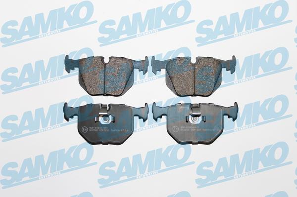 Samko 5SP1231 - Fékbetétkészlet, tárcsafék parts5.com