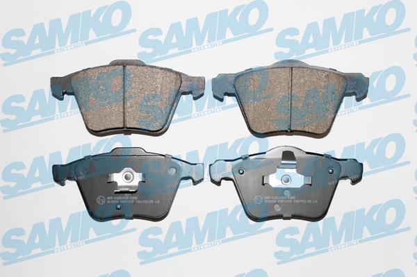 Samko 5SP1237 - Set placute frana,frana disc parts5.com