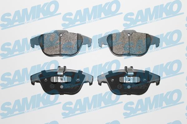 Samko 5SP1274 - Σετ τακάκια, δισκόφρενα parts5.com