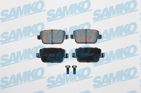 Samko 5SP1272 - Brake Pad Set, disc brake parts5.com