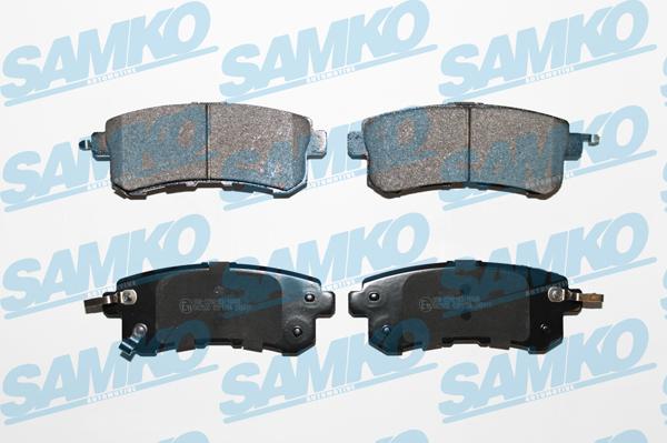 Samko 5SP1798 - Brake Pad Set, disc brake parts5.com