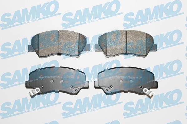 Samko 5SP1744 - Тормозные колодки, дисковые, комплект parts5.com