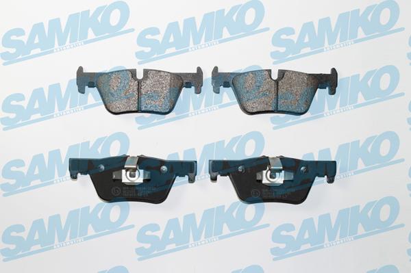 Samko 5SP1741 - Brake Pad Set, disc brake parts5.com