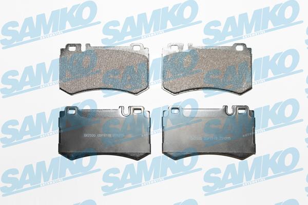 Samko 5SP1719 - Jarrupala, levyjarru parts5.com