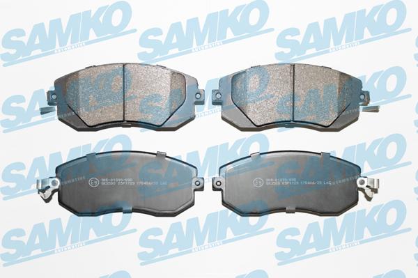 Samko 5SP1729 - Set placute frana,frana disc parts5.com