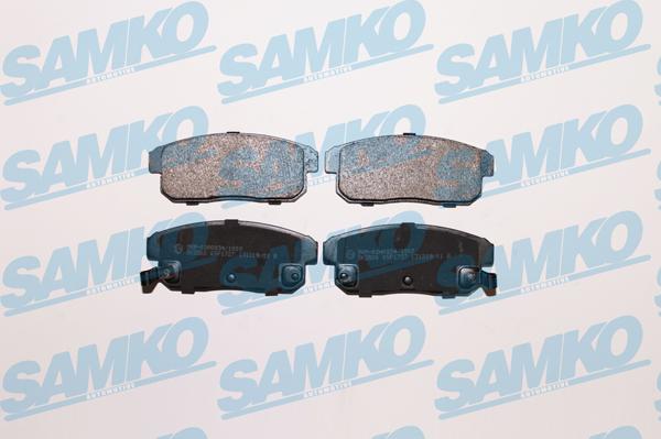 Samko 5SP1727 - Brake Pad Set, disc brake parts5.com