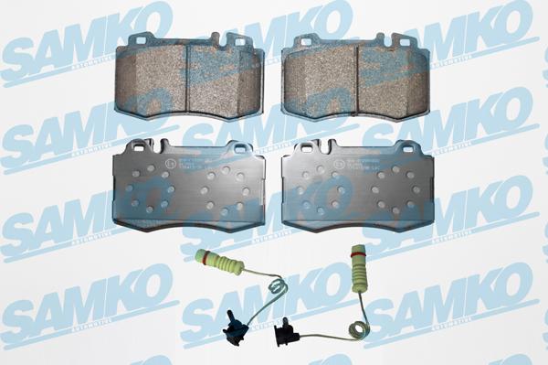 Samko 5SP899B - Σετ τακάκια, δισκόφρενα parts5.com