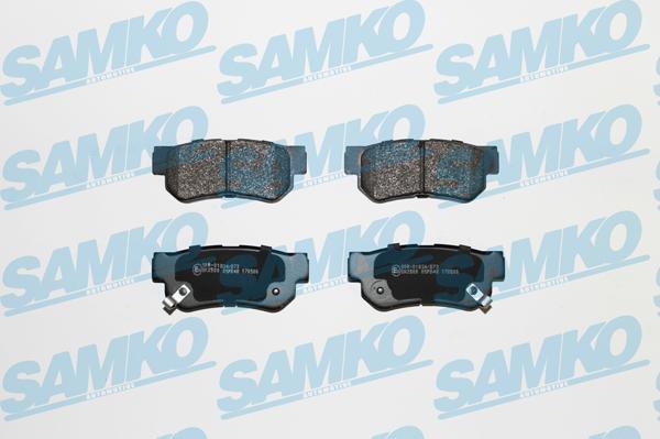 Samko 5SP848 - Fren balata seti, diskli fren parts5.com