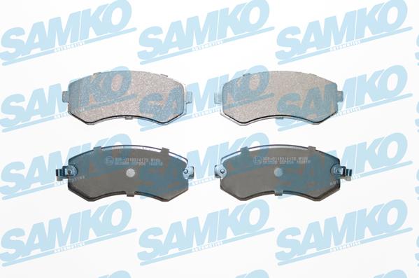 Samko 5SP856 - Set placute frana,frana disc parts5.com