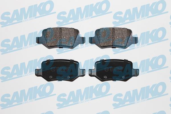 Samko 5SP850 - Sada brzdových platničiek kotúčovej brzdy parts5.com