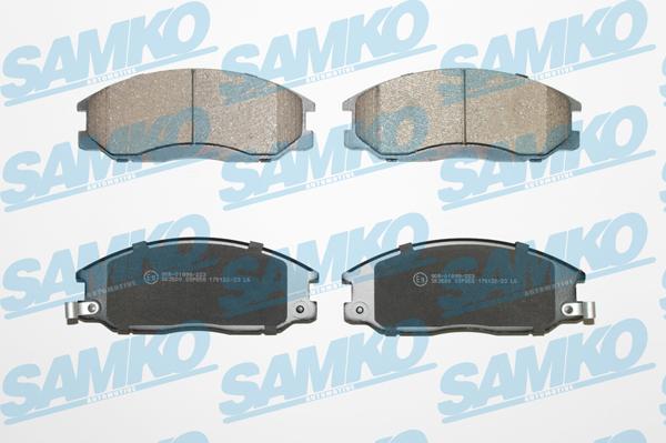 Samko 5SP858 - Set placute frana,frana disc parts5.com