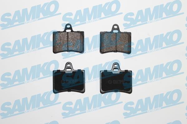 Samko 5SP800 - Zestaw klocków hamulcowych, hamulce tarczowe parts5.com