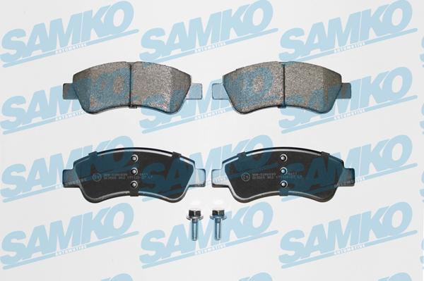 Samko 5SP802 - Σετ τακάκια, δισκόφρενα parts5.com