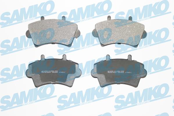 Samko 5SP884 - Set placute frana,frana disc parts5.com