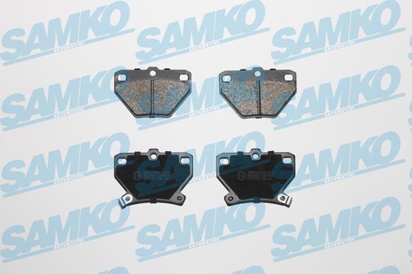 Samko 5SP836 - Zestaw klocków hamulcowych, hamulce tarczowe parts5.com