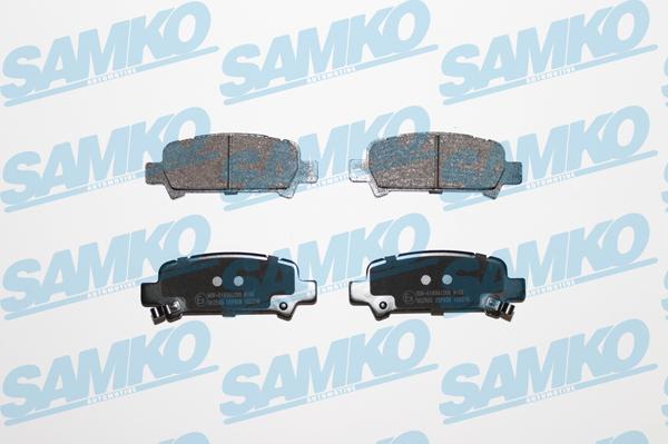 Samko 5SP838 - Zestaw klocków hamulcowych, hamulce tarczowe parts5.com