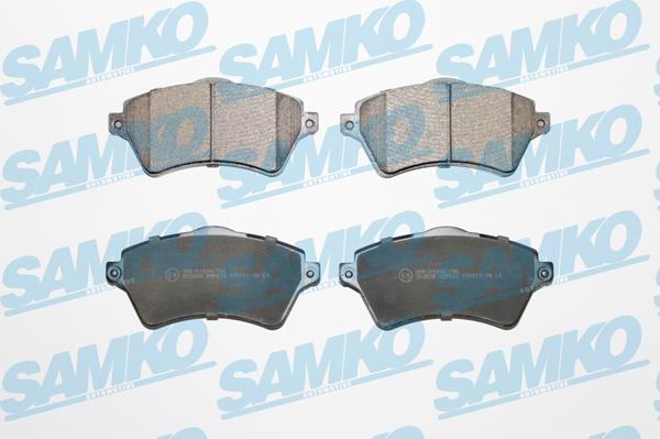 Samko 5SP833 - Jarrupala, levyjarru parts5.com