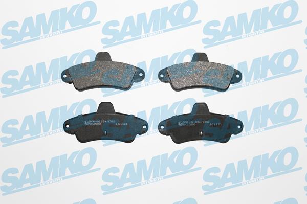 Samko 5SP870 - Set placute frana,frana disc parts5.com