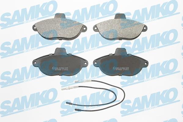 Samko 5SP346 - Set placute frana,frana disc parts5.com