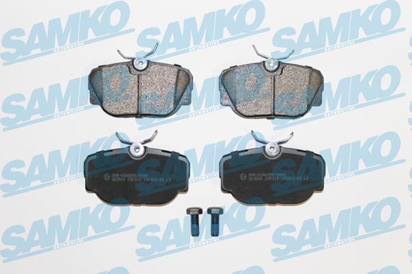 Samko 5SP319 - Тормозные колодки, дисковые, комплект parts5.com