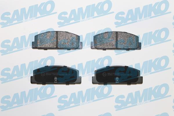 Samko 5SP336 - Brake Pad Set, disc brake parts5.com