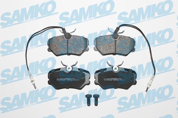 Samko 5SP293 - Set placute frana,frana disc parts5.com