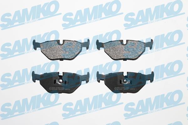 Samko 5SP297 - Brake Pad Set, disc brake parts5.com