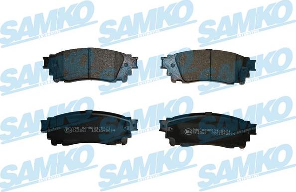 Samko 5SP2094 - Set placute frana,frana disc parts5.com