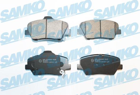 Samko 5SP2032 - Set placute frana,frana disc parts5.com