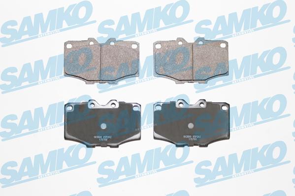 Samko 5SP202 - Set placute frana,frana disc parts5.com