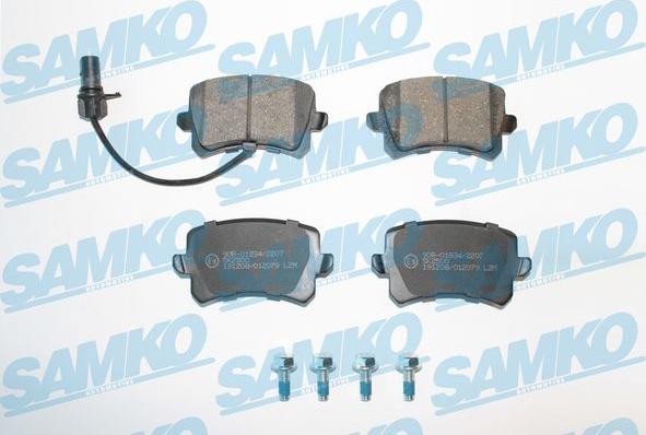 Samko 5SP2079 - Sada brzdových destiček, kotoučová brzda parts5.com