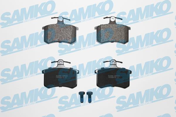 Samko 5SP215 - Brake Pad Set, disc brake parts5.com