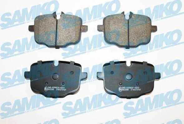 Samko 5SP2161 - Set placute frana,frana disc parts5.com