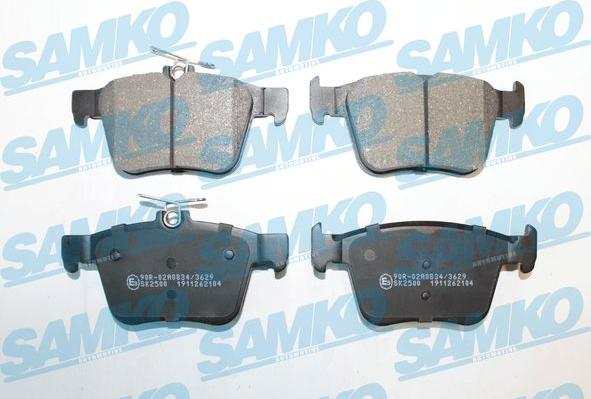 Samko 5SP2104 - Bremsbelagsatz, Scheibenbremse parts5.com