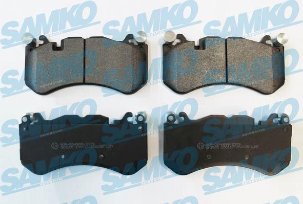 Samko 5SP2138 - Brake Pad Set, disc brake parts5.com