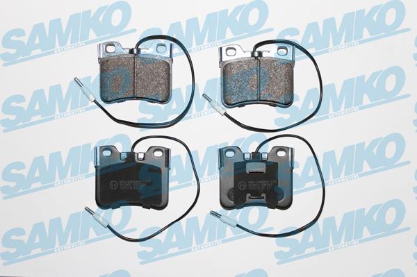 Samko 5SP283 - Set placute frana,frana disc parts5.com